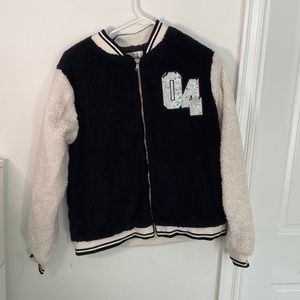 bigger fluffy Jacket from Justice